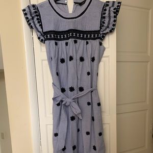 Zara blue sundress, sz Small